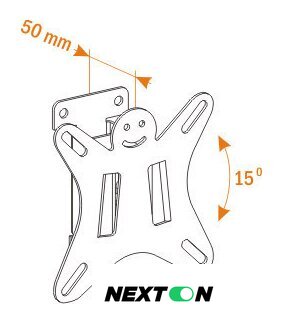 Кронштейн для телевизора Holder LCDS-5002 - Изображение №2 — Интернет-магазин Nexton