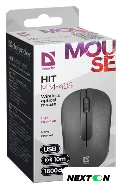 Мышь Defender Hit MM-495 - Изображение №4 — Интернет-магазин Nexton