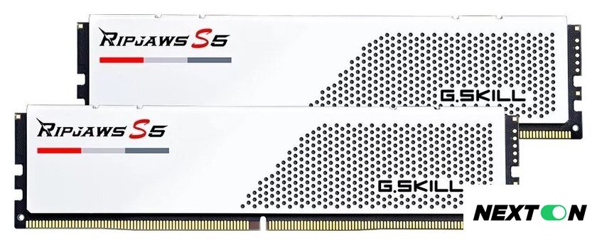 Оперативная память G.Skill Ripjaws S5 2x32ГБ DDR5 6000МГц F5-6000J2836G32GX2-RS5W - Изображение №1 — Интернет-магазин Nexton