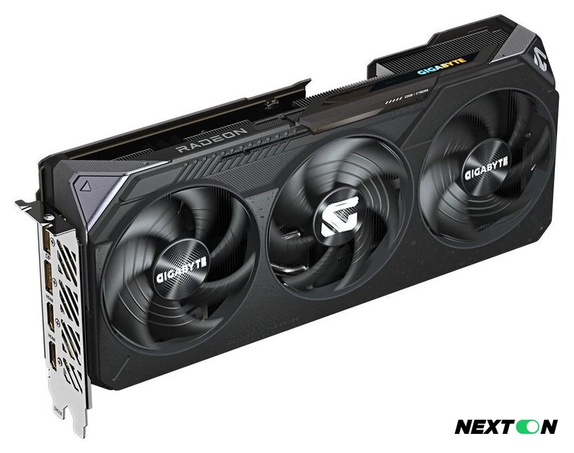 Видеокарта Gigabyte Radeon RX 9070 Gaming OC 16G GV-R9070GAMING OC-16GD - Изображение №1 — Интернет-магазин Nexton