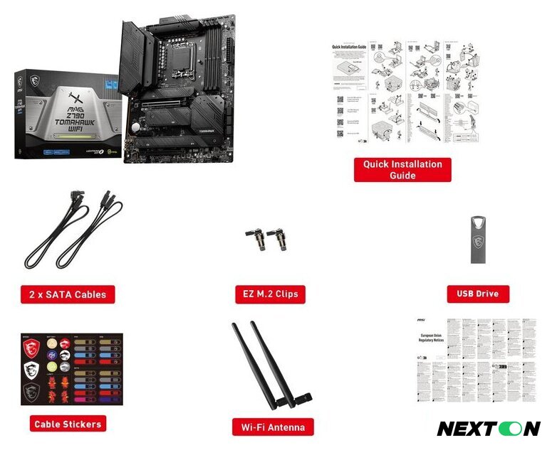 Материнская плата MSI MAG Z790 Tomahawk WiFi - Изображение №2 — Интернет-магазин Nexton