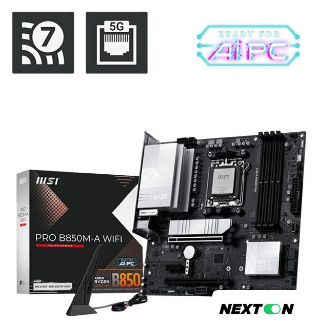 Материнская плата MSI Pro B850M-A WiFi - Изображение №6 — Интернет-магазин Nexton