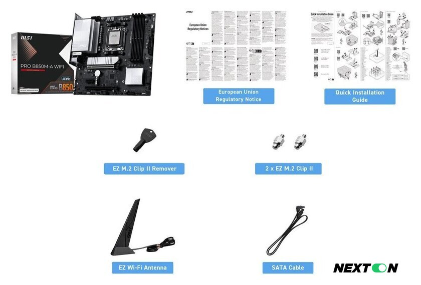 Материнская плата MSI Pro B850M-A WiFi - Изображение №5 — Интернет-магазин Nexton