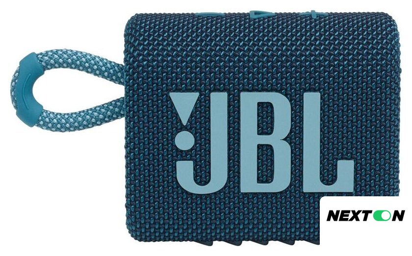 Беспроводная колонка JBL Go 3 (синий) - Изображение №2 — Интернет-магазин Nexton