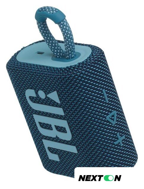 Беспроводная колонка JBL Go 3 (синий) - Изображение №4 — Интернет-магазин Nexton