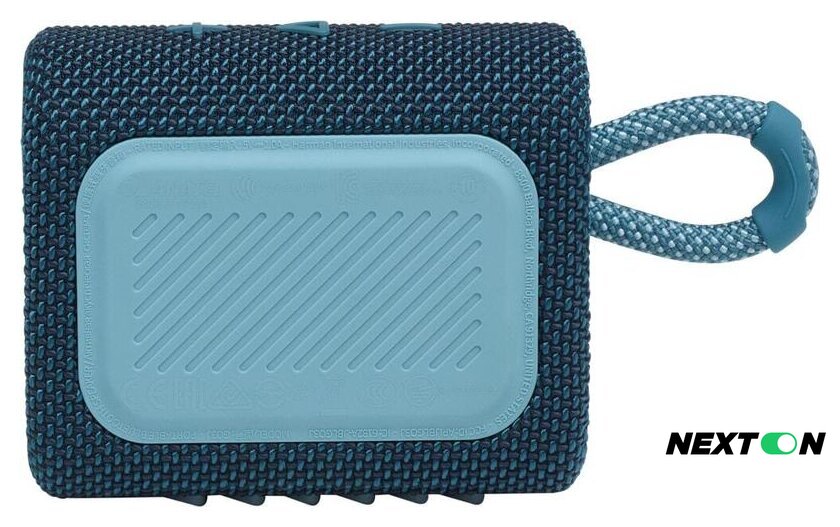 Беспроводная колонка JBL Go 3 (синий) - Изображение №6 — Интернет-магазин Nexton