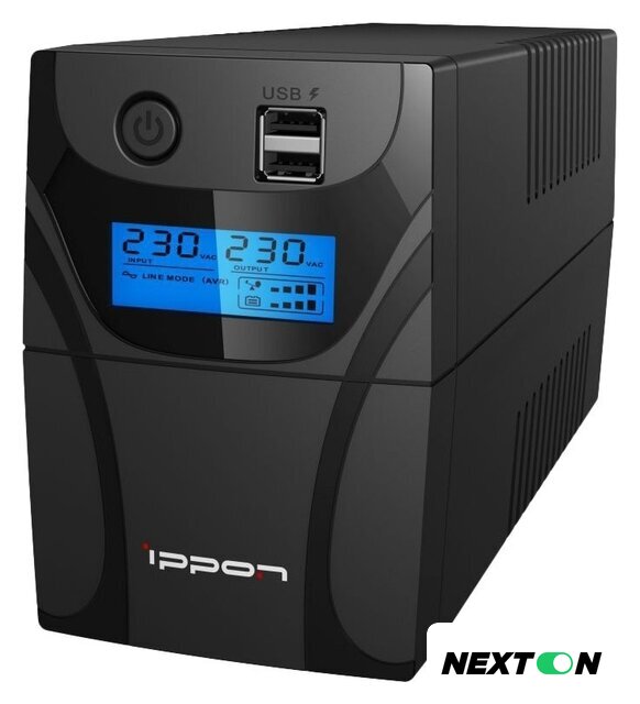 Источник бесперебойного питания IPPON Back Power Pro II 650 Euro - Изображение №1 — Интернет-магазин Nexton