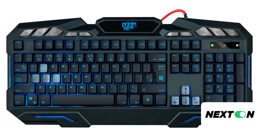 Клавиатура Defender Doom Keeper GK-100DL - Изображение №2 — Интернет-магазин Nexton