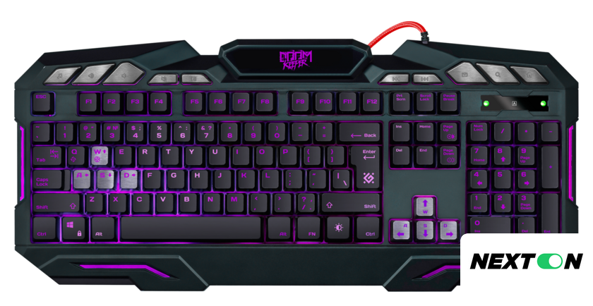Клавиатура Defender Doom Keeper GK-100DL - Изображение №3 — Интернет-магазин Nexton