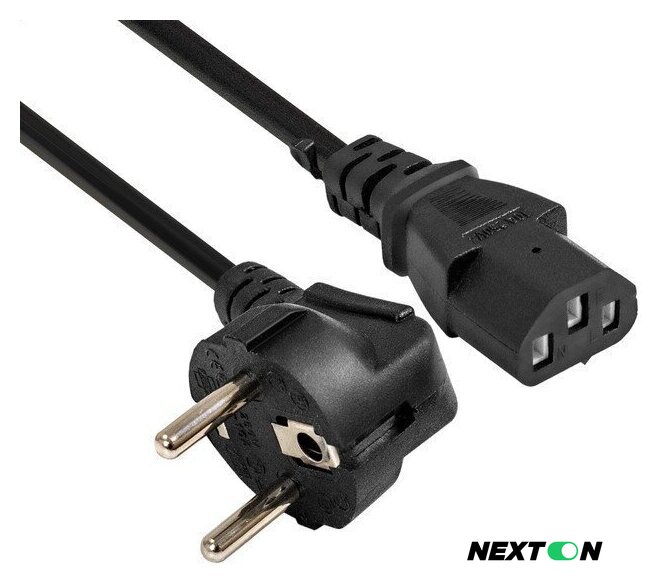 Кабель ExeGate PC-1S-Schuko(У)-C13/3x0.75 - Изображение №2 — Интернет-магазин Nexton