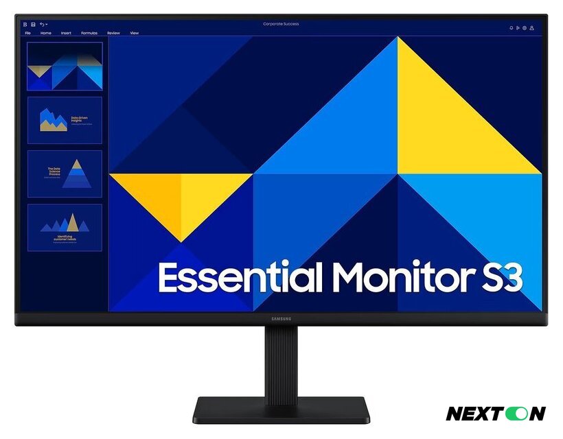 Монитор Samsung Essential S3 LS27D300GAIXCI - Изображение №1 — Интернет-магазин Nexton