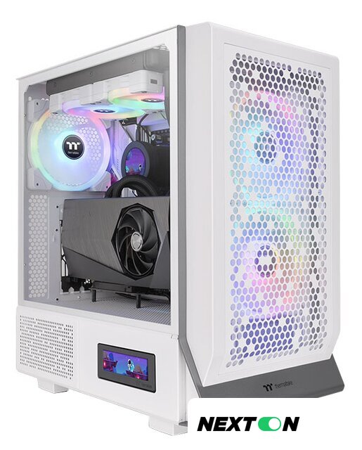 Корпус Thermaltake Ceres 300 TG ARGB Snow - Изображение №1 — Интернет-магазин Nexton