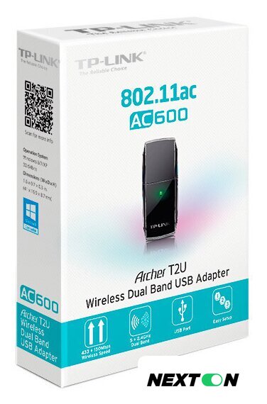 Wi-Fi адаптер TP-Link Archer T2U - Изображение №6 — Интернет-магазин Nexton