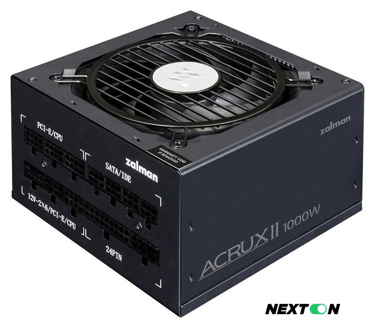 Блок питания Zalman Acrux II 1000W ZM1000-ARX2 - Изображение №1 — Интернет-магазин Nexton