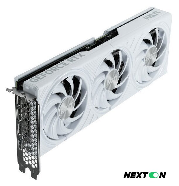 Видеокарта Palit GeForce RTX 5070 White OC NE75070U19K9-GB2050W - Изображение №1 — Интернет-магазин Nexton