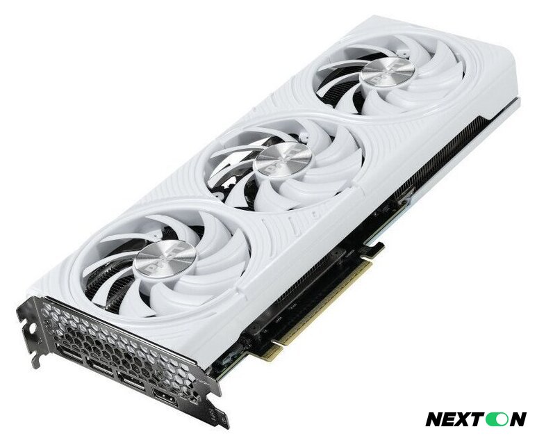 Видеокарта Palit GeForce RTX 5070 White OC NE75070U19K9-GB2050W - Изображение №4 — Интернет-магазин Nexton