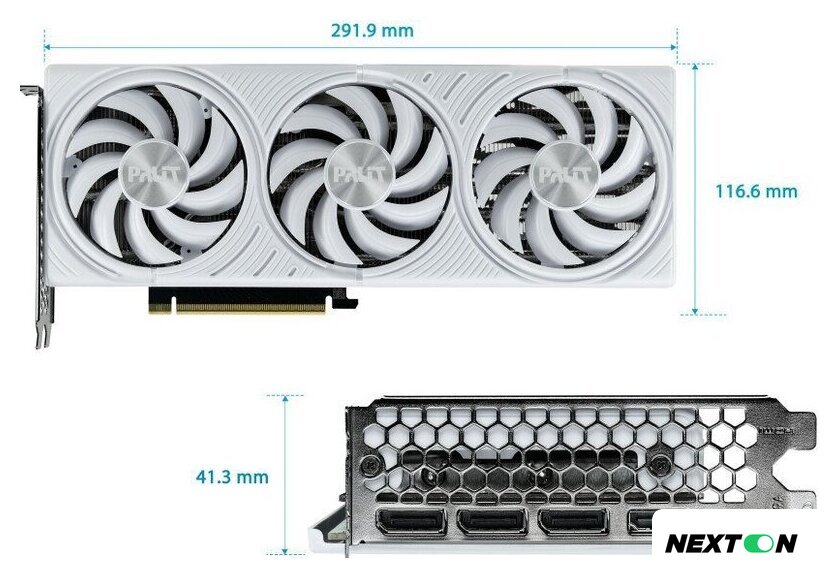 Видеокарта Palit GeForce RTX 5070 White OC NE75070U19K9-GB2050W - Изображение №9 — Интернет-магазин Nexton