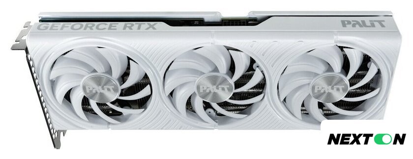 Видеокарта Palit GeForce RTX 5070 White OC NE75070U19K9-GB2050W - Изображение №3 — Интернет-магазин Nexton