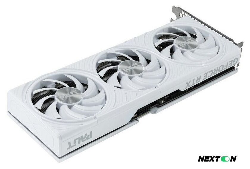 Видеокарта Palit GeForce RTX 5070 White OC NE75070U19K9-GB2050W - Изображение №5 — Интернет-магазин Nexton