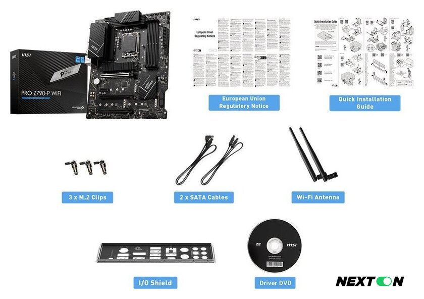 Материнская плата MSI PRO Z790-P WiFi - Изображение №2 — Интернет-магазин Nexton