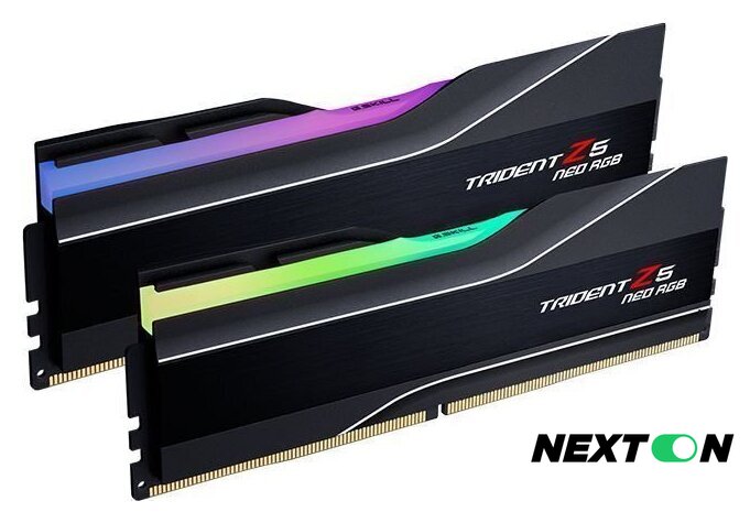Оперативная память G.Skill Trident Z5 Neo RGB 2x32ГБ DDR5 6000 МГц F5-6000J2836G32GX2-TZ5NR - Изображение №2 — Интернет-магазин Nexton