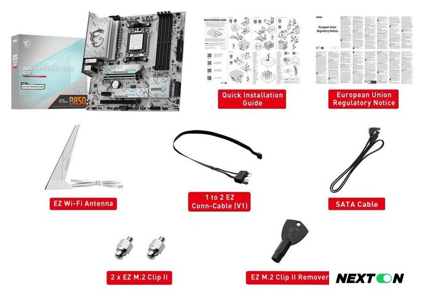 Материнская плата MSI B850M Gaming Plus WiFi - Изображение №5 — Интернет-магазин Nexton