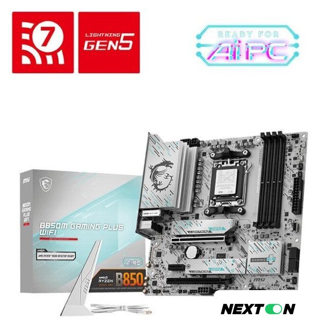 Материнская плата MSI B850M Gaming Plus WiFi - Изображение №6 — Интернет-магазин Nexton