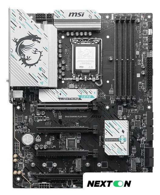 Материнская плата MSI B860 Gaming Plus WiFi - Изображение №1 — Интернет-магазин Nexton