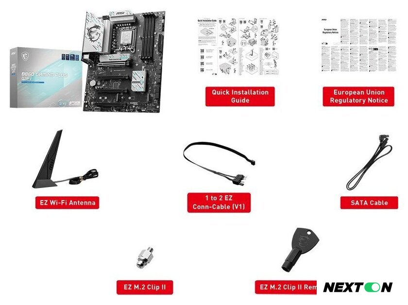 Материнская плата MSI B860 Gaming Plus WiFi - Изображение №2 — Интернет-магазин Nexton