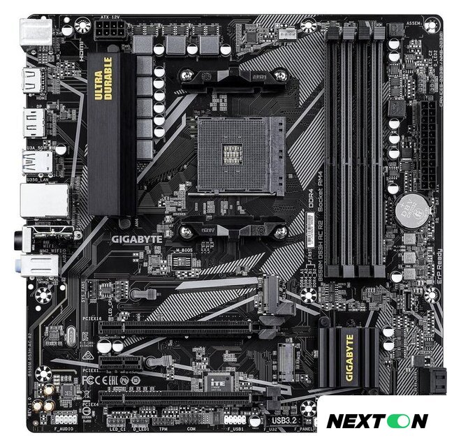 Материнская плата Gigabyte B550M DS3H AC R2 - Изображение №1 — Интернет-магазин Nexton