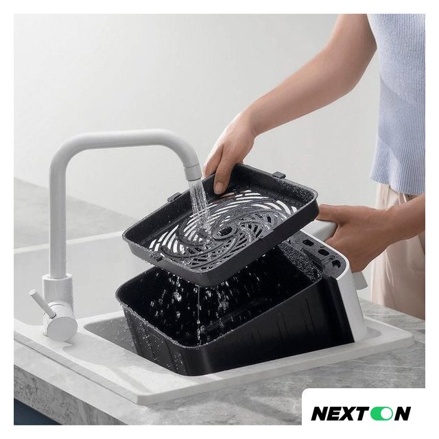 Аэрогриль (аэрофритюрница) Xiaomi Smart Air Fryer 6.5L MAF10 (международная версия, белый) - Изображение №5 — Интернет-магазин Nexton