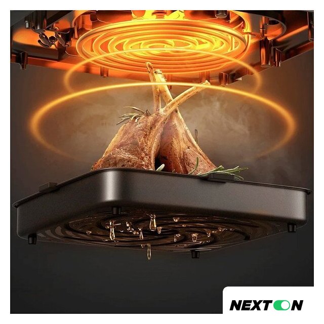 Аэрогриль (аэрофритюрница) Xiaomi Smart Air Fryer 6.5L MAF10 (международная версия, белый) - Изображение №7 — Интернет-магазин Nexton