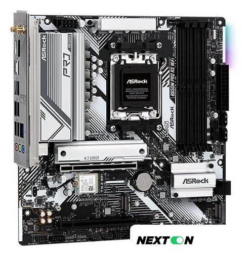 Материнская плата ASRock B650M Pro RS WiFi - Изображение №3 — Интернет-магазин Nexton