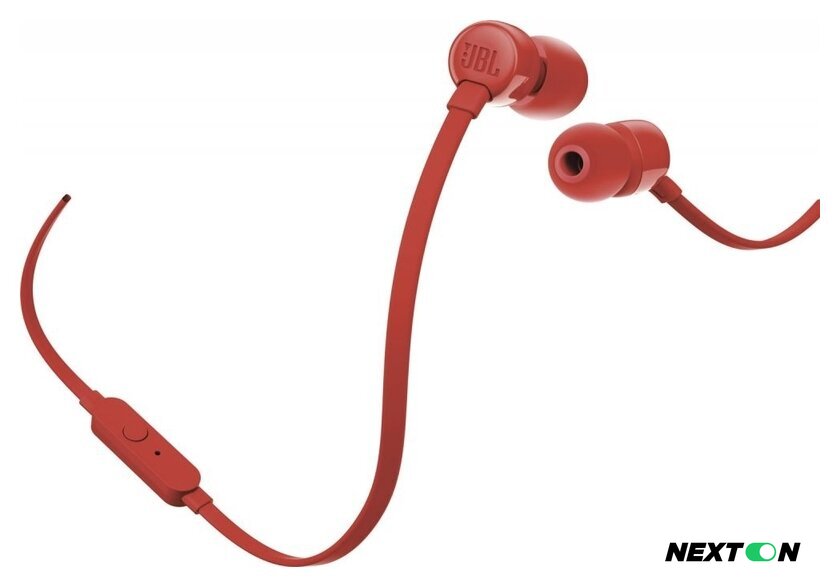 Наушники JBL Tune 110 (красный) - Изображение №4 — Интернет-магазин Nexton