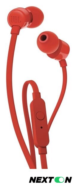 Наушники JBL Tune 110 (красный) - Изображение №2 — Интернет-магазин Nexton