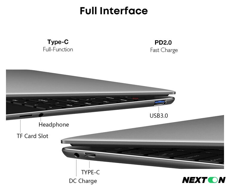Ноутбук Chuwi CoreBook X 2022 CWI529-308N5N1PDNXX - Изображение №10 — Интернет-магазин Nexton