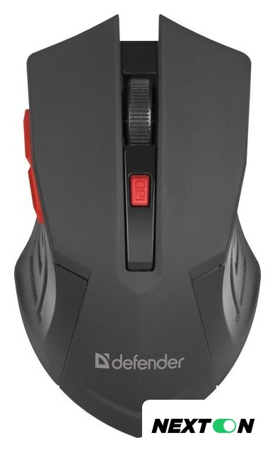 Мышь Defender Accura MM-275 (черный/красный) - Изображение №1 — Интернет-магазин Nexton