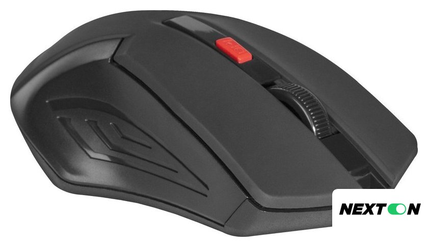Мышь Defender Accura MM-275 (черный/красный) - Изображение №3 — Интернет-магазин Nexton