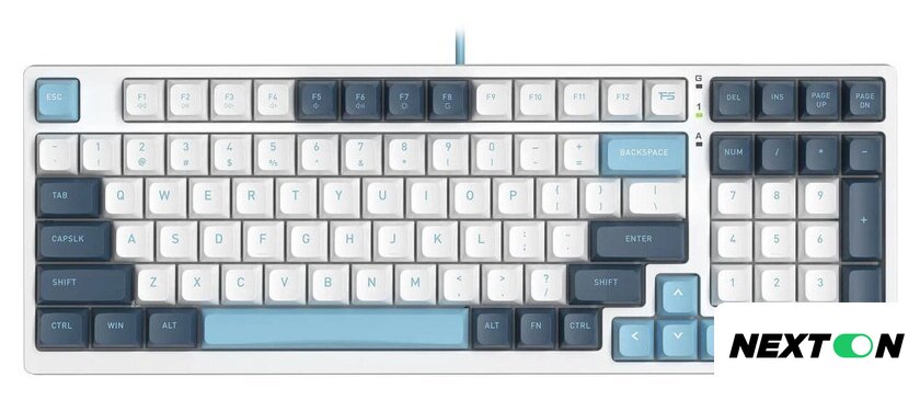 Клавиатура A4Tech Fstyler FS300 Panda Snowboarding - Изображение №2 — Интернет-магазин Nexton