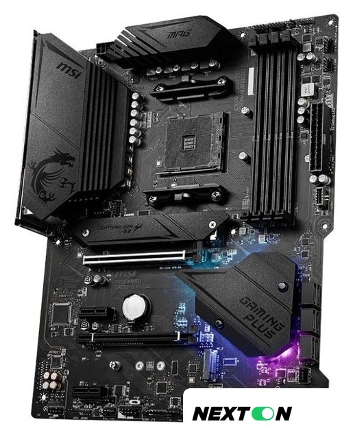 Материнская плата MSI MPG B550 Gaming Plus - Изображение №2 — Интернет-магазин Nexton