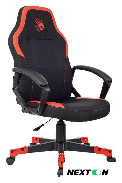 Игровое (геймерское) кресло A4Tech Bloody GC-190 (черный/красный) - Изображение №1 — Интернет-магазин Nexton