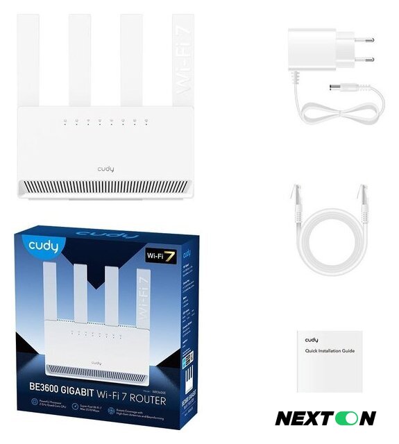 Wi-Fi роутер Cudy WR3600E - Изображение №3 — Интернет-магазин Nexton