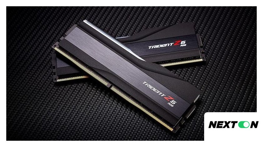 Оперативная память G.Skill Trident Z5 RGB 2x32ГБ DDR5 6000 МГц F5-6000J3238G32GX2-TZ5RK - Изображение №5 — Интернет-магазин Nexton