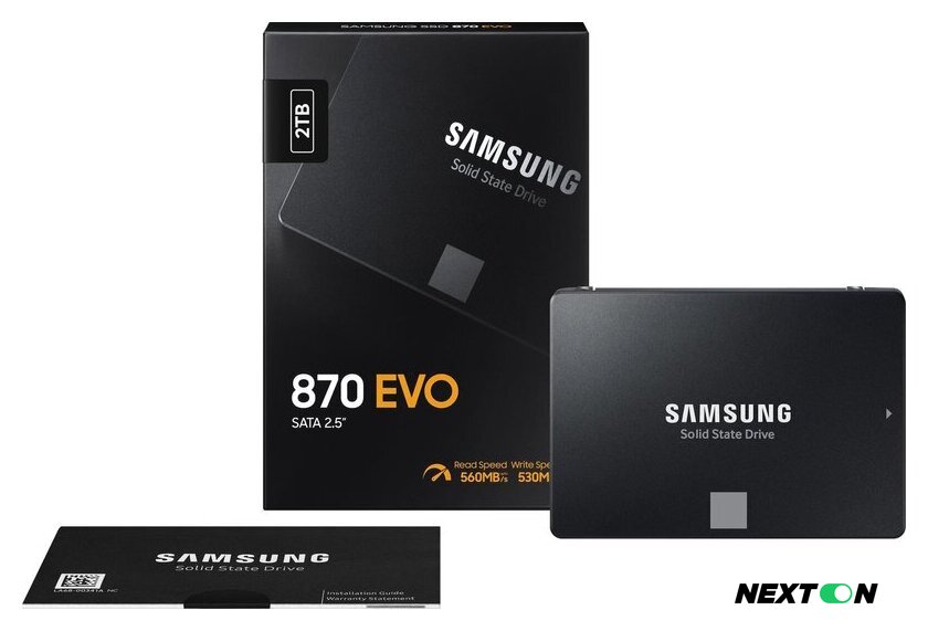 SSD Samsung 870 Evo 4TB MZ-77E4T0BW - Изображение №9 — Интернет-магазин Nexton