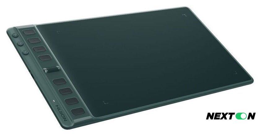 Графический планшет Huion Inspiroy 2 M H951P (сосново-зеленый) - Изображение №8 — Интернет-магазин Nexton