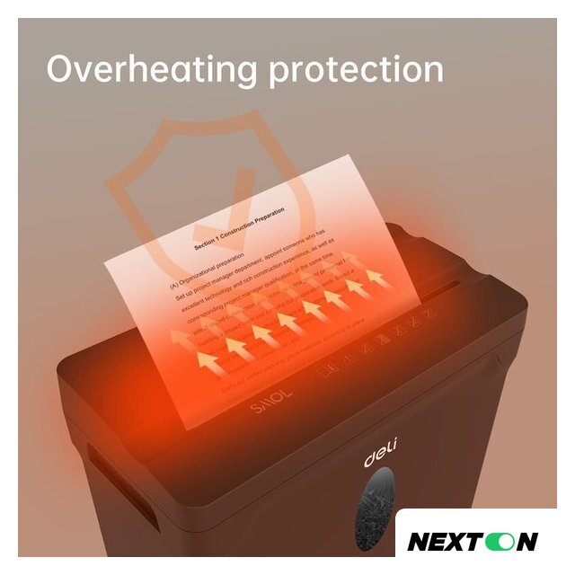 Шредер Deli ET014 - Изображение №3 — Интернет-магазин Nexton