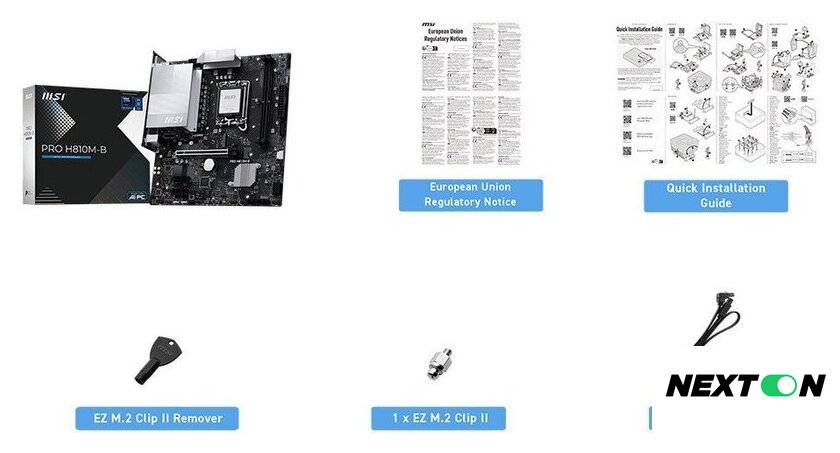 Материнская плата MSI Pro H810M-B - Изображение №6 — Интернет-магазин Nexton