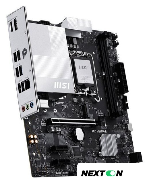 Материнская плата MSI Pro H810M-B - Изображение №3 — Интернет-магазин Nexton