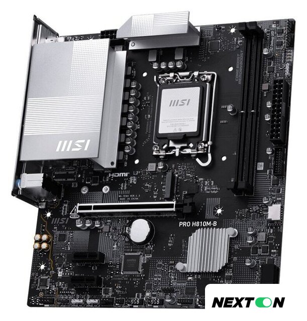 Материнская плата MSI Pro H810M-B - Изображение №2 — Интернет-магазин Nexton