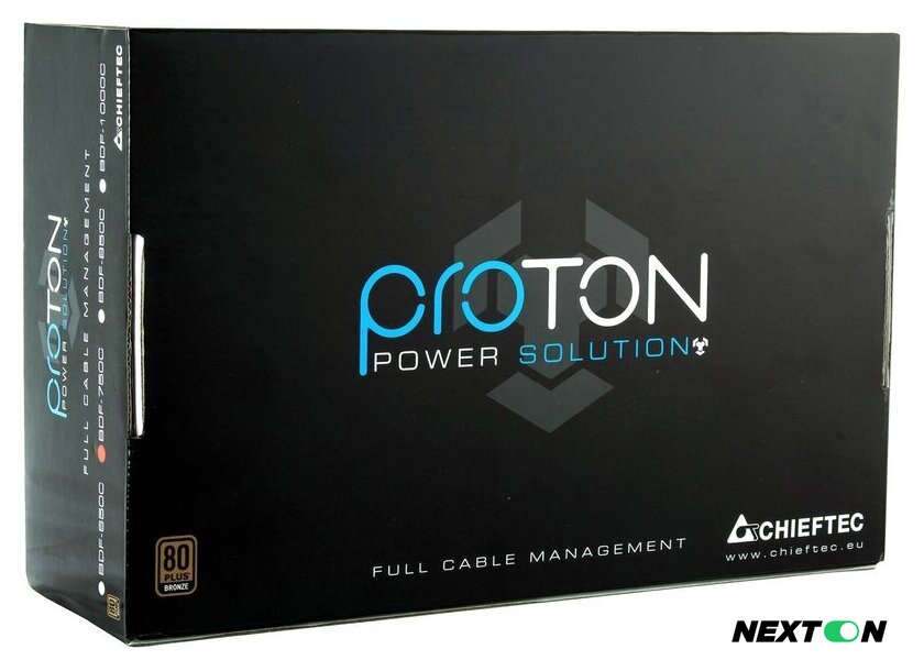 Блок питания Chieftec Proton BDF-850C - Изображение №4 — Интернет-магазин Nexton